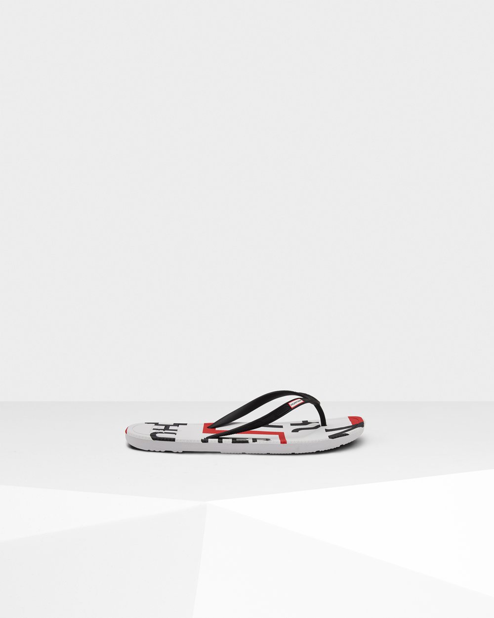 Men Hunter Original Exploded Logo | Flip Flops Black | NZ-90187-XVCE